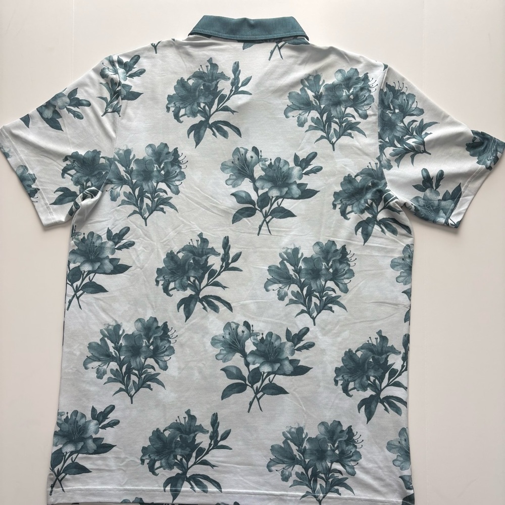 Men’s Travis Mathew Golf Featherweight Magnolia Polo Shirt 2XL NWT MSRP $105 - Picture 2 of 7